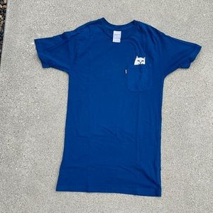 Rip N Dip Blue short sleeve